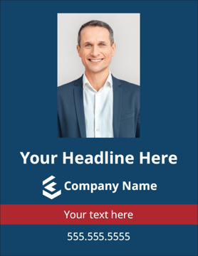 Picture of Real Estate Postcard Magnet 1 - Vertical