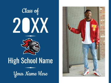 Picture of High School Blue and White 4