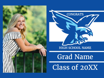 Picture of High School Blue and White 5