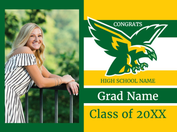 Picture of High School Green and Yellow 5