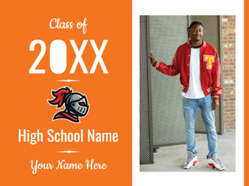 Picture of High School Orange and White 4