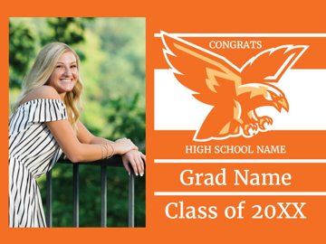 Picture of High School Orange and White 5