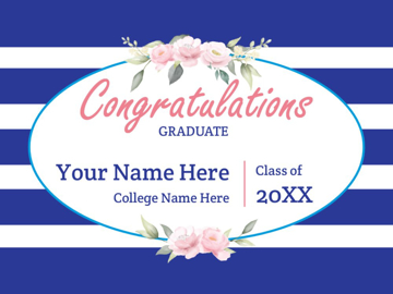 Picture of College Congratulations Signs 6