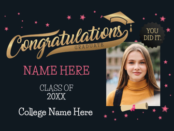 Picture of College Congratulations Signs 8