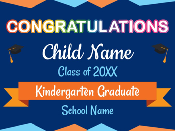 Picture of Elementary School Congratulations Signs 2