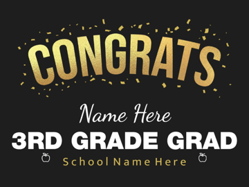Picture of Elementary School Congratulations Signs 8