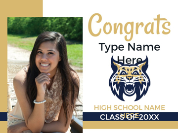 Picture of High School Congratulations Signs 7