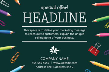 Picture of Education/Childcare Postcards 1