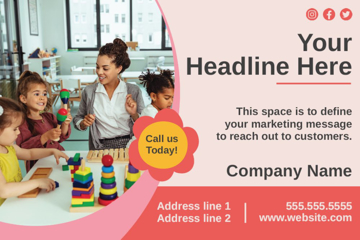 Picture of Education/Childcare Postcards 3