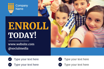 Picture of Education/Childcare Postcards 8