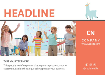 Picture of Education/Childcare Postcards 2 - 5x7