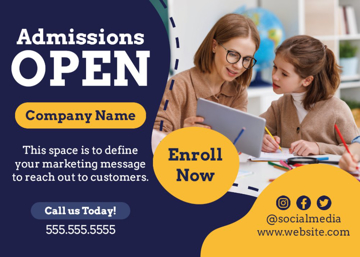 Picture of Education/Childcare Postcards 4 - 5x7