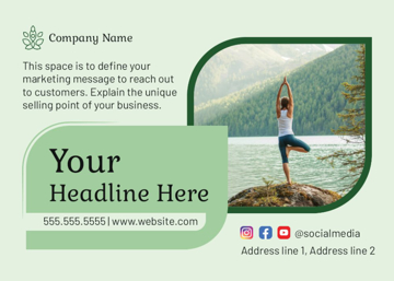 Picture of Health & Wellness Postcards 5 - 5x7