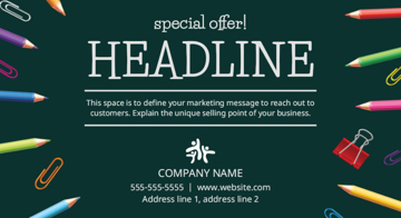 Picture of Education/Childcare Postcards 1 - 6x11