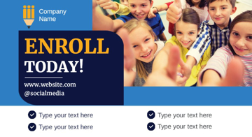 Picture of Education/Childcare Postcards 8 - 6x11