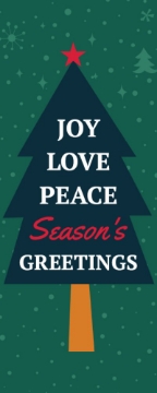 Picture of Holiday Pole Banner 1