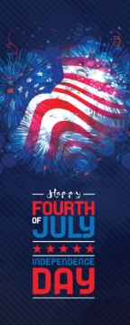 Picture of Holiday Pole Banner 5