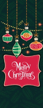 Picture of Holiday Pole Banner 6