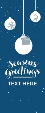 Picture of Holiday Pole Banner 10