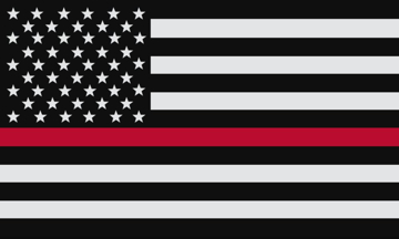 Picture of Thin Red Line Flag