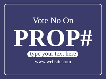 Picture of Proposition Signs 3