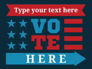 Picture of Vote Sign 2