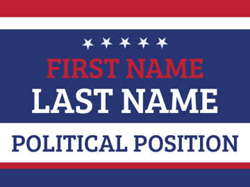 Picture of Political Campaign Sign 2