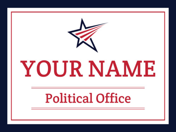 Picture of Political Campaign Sign 4