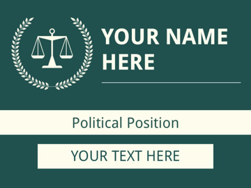 Picture of Political Campaign Sign 12