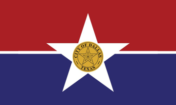 Picture of Dallas, TX Flag