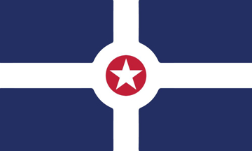 Picture of Indianapolis, IN Flag