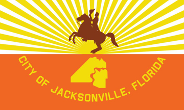 Picture of Jacksonville, FL Flag