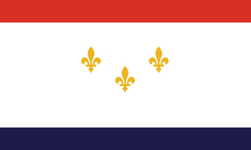 Picture of New Orleans, LA Flag