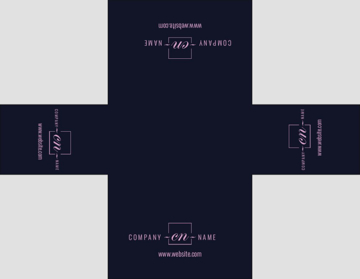 Picture of 4 Sided Fitted Table Throw 1 - 4ft