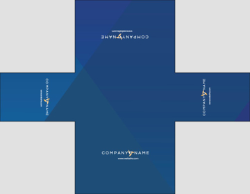 Picture of 4 Sided Fitted Table Throw 6 - 4ft