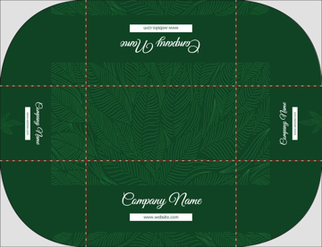 Picture of 4 Sided Table Throw 19 - 4ft