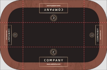 Picture of 4 Sided Table Throw 22 - 6ft