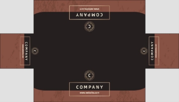 Picture of 4 Sided Table Throw 22 - 8ft Fitted