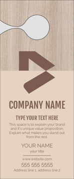 Picture of Real Estate 3 - Small Door Hanger