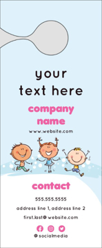 Picture of Education & Child Care 11 - Small Door Hanger