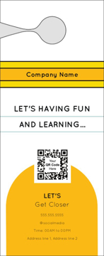 Picture of Education & Child Care 6 - Large Door Hanger