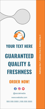 Picture of Food & Beverage 6 - Small Door Hanger