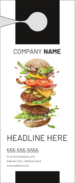 Picture of Food & Beverage 2 - Large Door Hanger