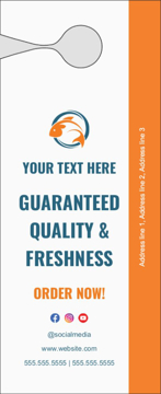 Picture of Food & Beverage 6 - Large Door Hanger