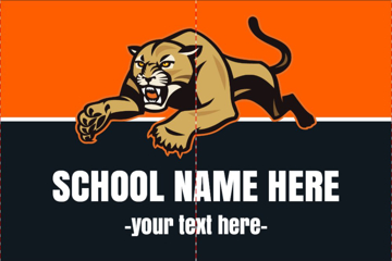 Picture of Breakaway Banner 5 - 8x12