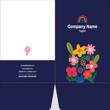 Picture of Education &amp; Child Care 5 - 6x9 Presentation Folder