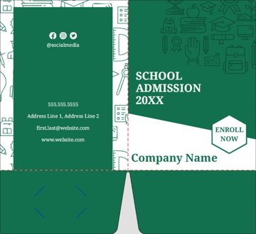 Picture of Education &amp; Child Care 3 - 12x9 Presentation Folder