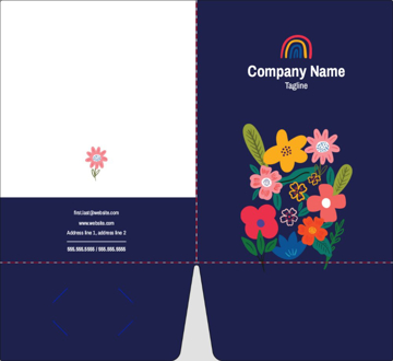 Picture of Education &amp; Child Care 5 - 12x9 Presentation Folder