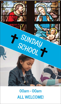 Picture of Sunday School 1 - 81" x 47"