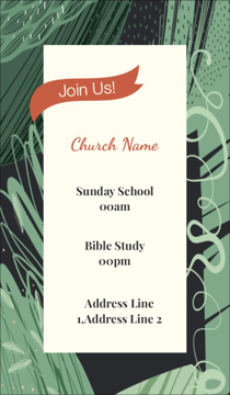 Picture of Sunday School 10 - 81" x 47"